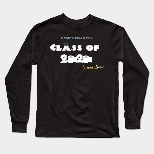 kindergarten quarantine graduation 2020 T-Shirt Long Sleeve T-Shirt by osaya